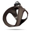 CURLI Postroj pre psov Manšester Brown S, 4-7 kg