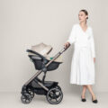 CYBEX Kočík športový Balios S Lux Silver Lava Grey Gold