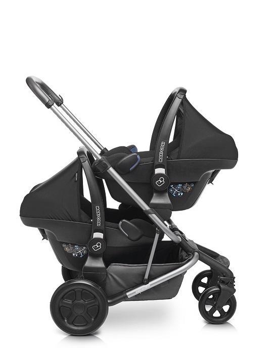 EASYWALKER Kočík športový Harvey Coal Black
