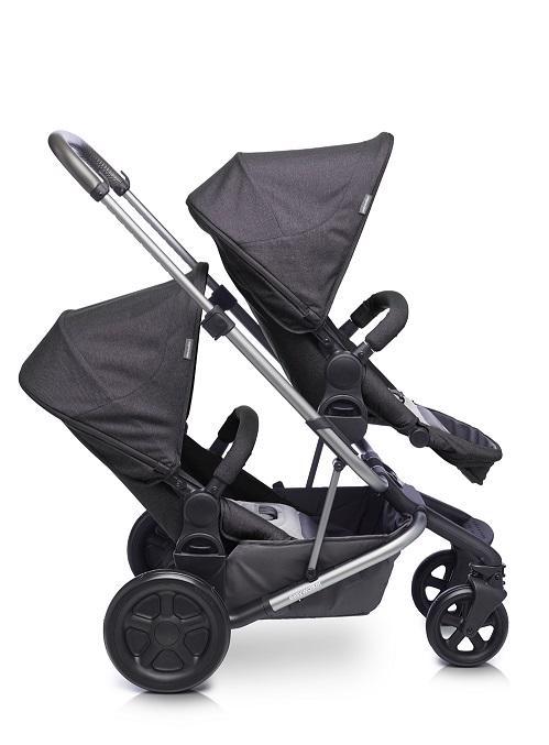 EASYWALKER Kočík športový Harvey Coal Black
