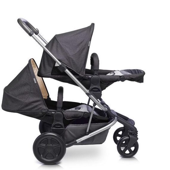 EASYWALKER Kočík športový Harvey Coal Black