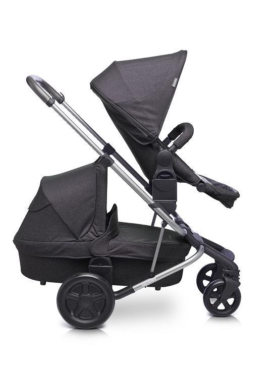 EASYWALKER Kočík športový Harvey Coal Black