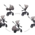 EASYWALKER Kočík športový Harvey Steel Grey