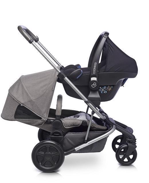 EASYWALKER Kočík športový Harvey Steel Grey