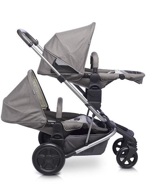 EASYWALKER Kočík športový Harvey Steel Grey
