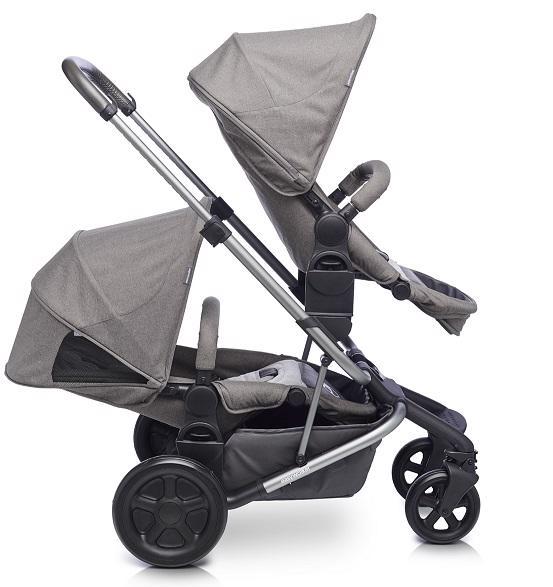 EASYWALKER Kočík športový Harvey Steel Grey