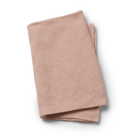 ELODIE DETAILS Pletená deka 70×100 cm – Powder Pink