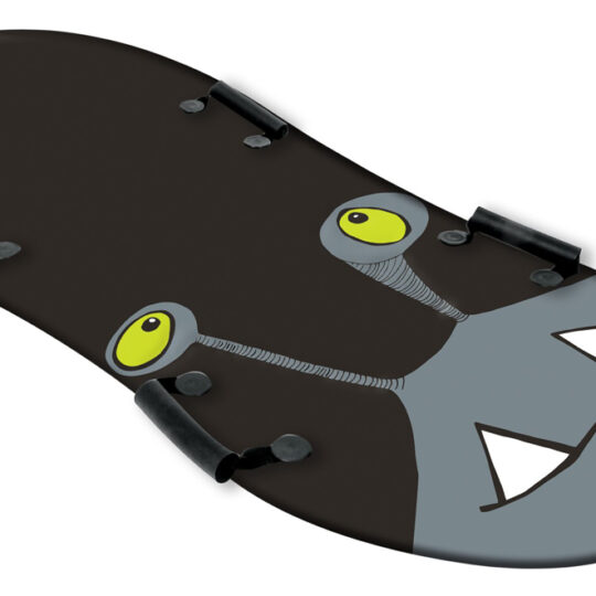 HAMAX Snežný surf Twin-Tip – Design