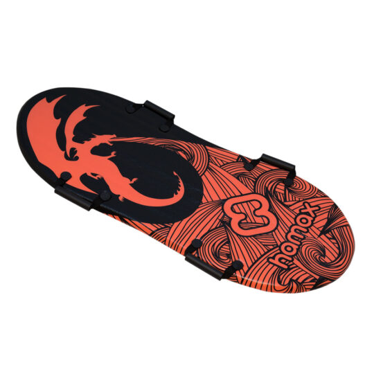 HAMAX Snežný surf Twin-Tip – Dragon Black Ogange