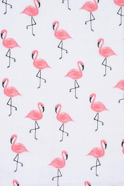JOLLEIN Detské osušky 2 ks (115 x 115 cm) – Flamingo