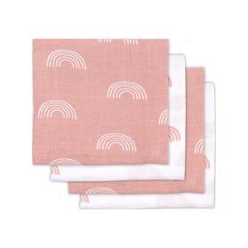 JOLLEIN Plienka 70×70 cm (4ks) Rainbow blush pink