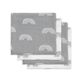 JOLLEIN Plienka 70×70 cm (4ks) Rainbow grey
