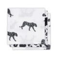 JOLLEIN Uteráčiky 3 ks (31 x 31 cm) – Leopard black