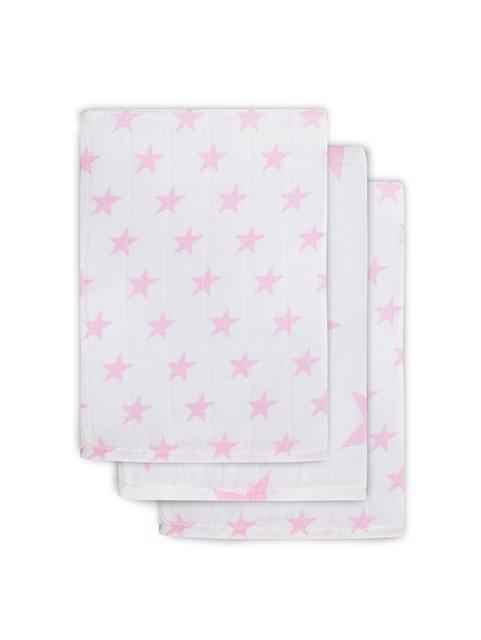 JOLLEIN Žinky 3 ks (15 x 21 cm) – Little Star pink