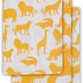 JOLLEIN Žinky 3 ks (15 x 21 cm) – Safari Ocher