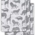 JOLLEIN Žinky 3 ks (15 x 21 cm) – Safari Stone grey