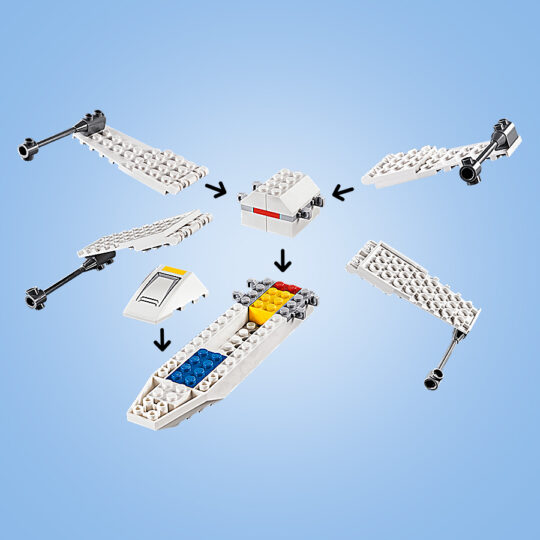LEGO® Star Wars TM 75235 Útek z priekopy so stíhačkou X-Wing