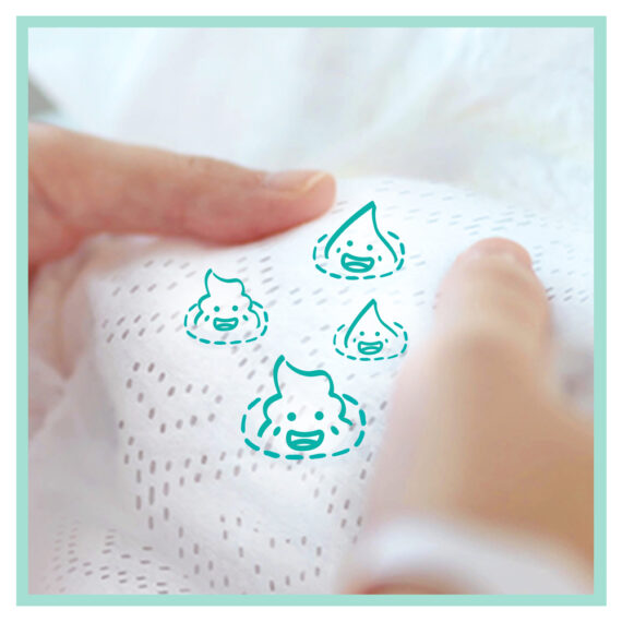 PAMPERS Balenie darčekové – Jednorázové plienky Premium Care 4 (9-14 kg), 104 ks + obrúsky ZDARMA