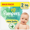 PAMPERS Plienky jednorázové Harmonie veľ. 2 (96 ks) 4-8 kg
