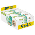 PAMPERS Obrúsky vlhčené Harmonie Coconut Plastic Free 9×44 ks