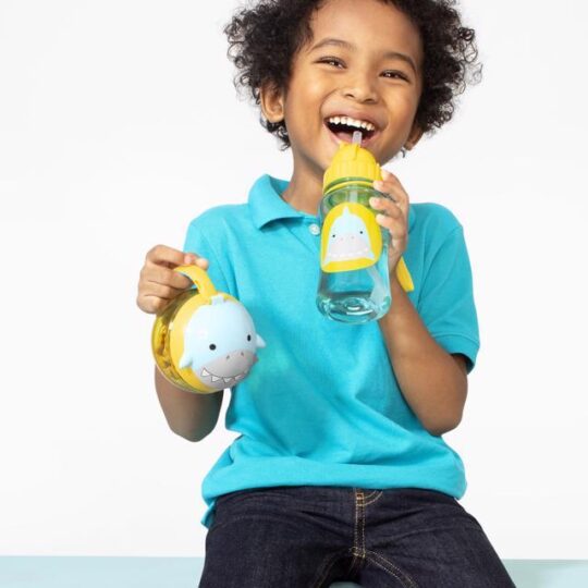 SKIP HOP Zoo Nádoba na sušienky Žralok 12m+