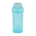 TWISTSHAKE Fľaša netečúca so slamkou 360 ml pastelovo modrá 6m+