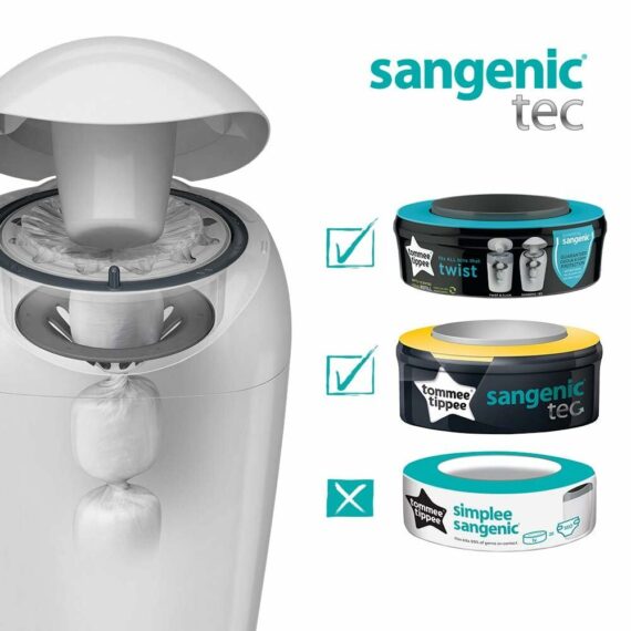Tommee Tippee Twist & Click Advanced, Náhradná náplň/kazeta do plienkového koša