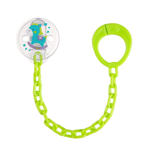 CANPOL BABIES Retiazka na cumlík Toys – zelená