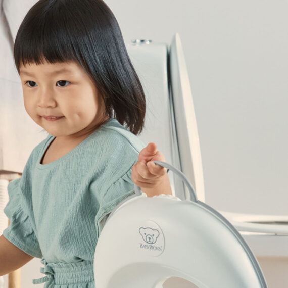 BABYBJÖRN Adaptér na WC White/Grey