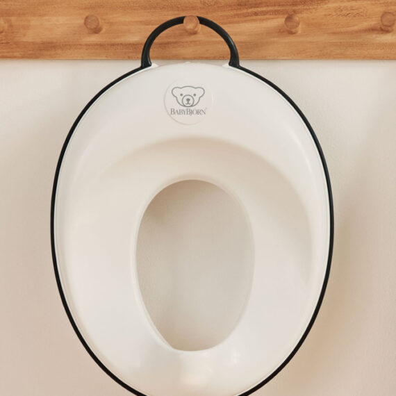 BABYBJÖRN Adaptér na WC White/Pitch Black