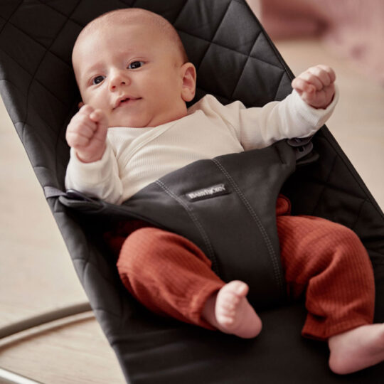 BABYBJÖRN Lehátko Bliss Cotton, Black