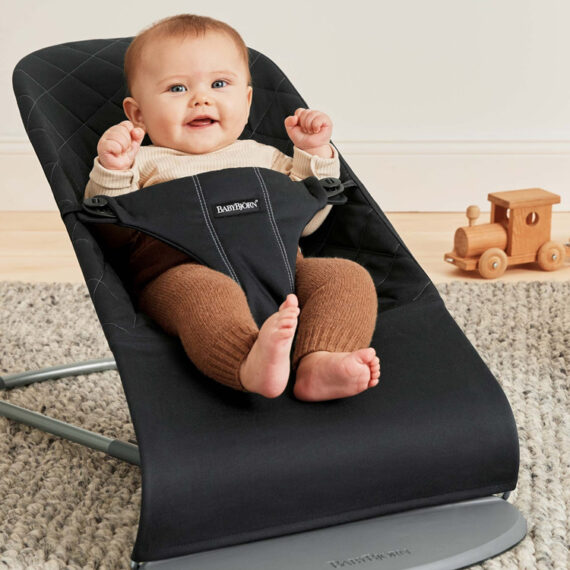 BABYBJÖRN Lehátko Bliss Cotton, Black