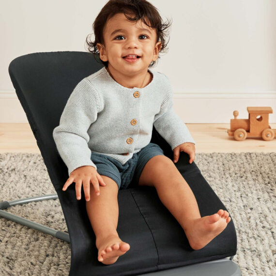 BABYBJÖRN Lehátko Bliss Cotton, Black