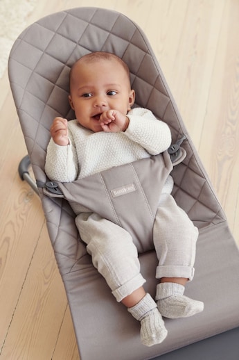 BABYBJÖRN Lehátko Bliss Cotton, Sand Grey