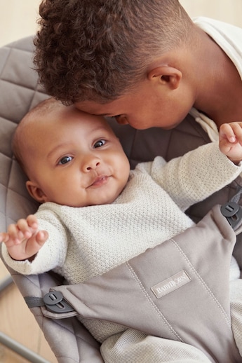 BABYBJÖRN Lehátko Bliss Cotton, Sand Grey