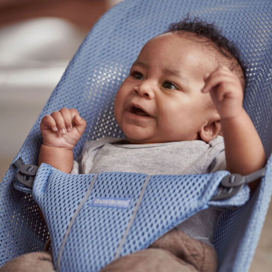BABYBJÖRN Lehátko Bliss, Slate Blue, Mesh