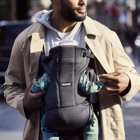 BABYBJÖRN Nosič ergonomický Move, Anthracite 3D Mesh