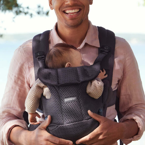 BABYBJÖRN Nosič ergonomický Move, Anthracite 3D Mesh