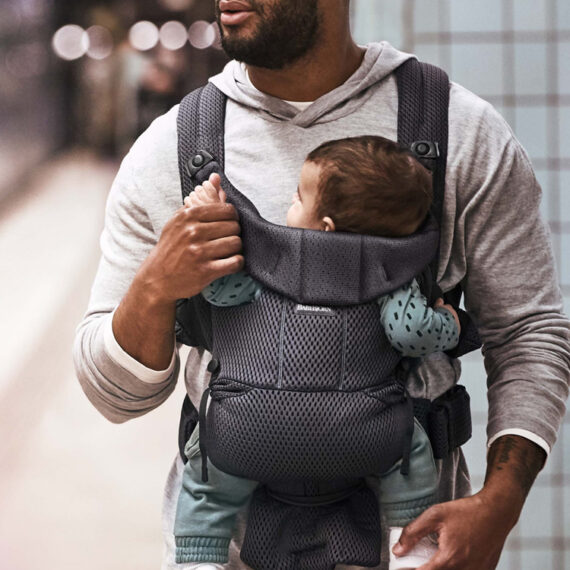 BABYBJÖRN Nosič ergonomický Move, Anthracite 3D Mesh