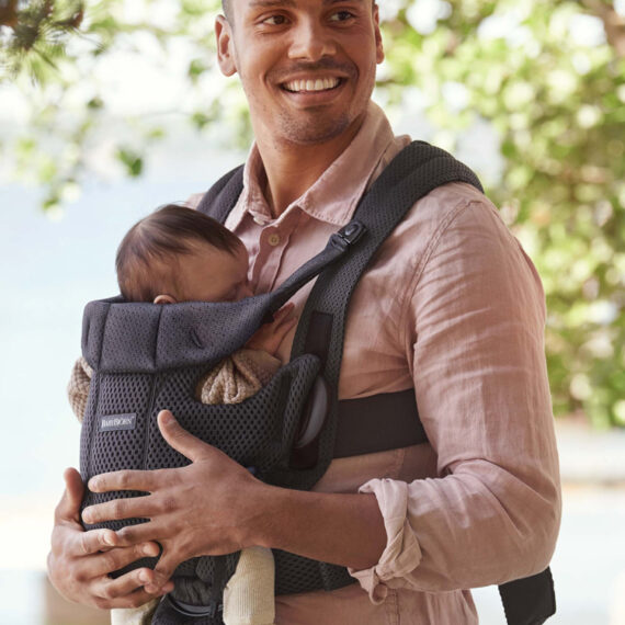 BABYBJÖRN Nosič ergonomický Move, Anthracite 3D Mesh