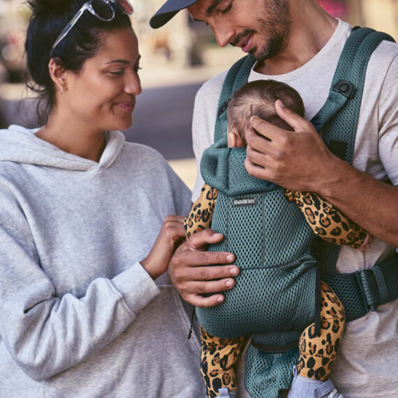 BABYBJÖRN Nosič ergonomický Move, Sage Green 3D Mesh