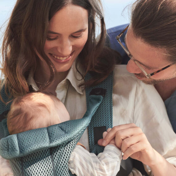 BABYBJÖRN Nosič ergonomický Move, Sage Green 3D Mesh