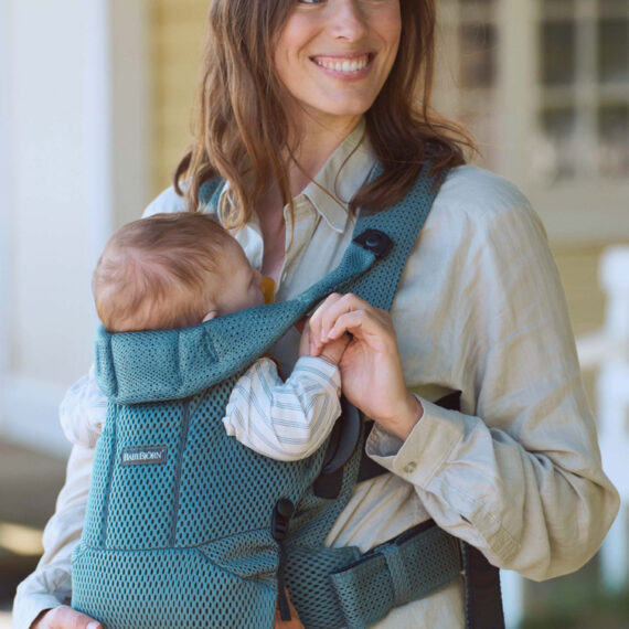 BABYBJÖRN Nosič ergonomický Move, Sage Green 3D Mesh
