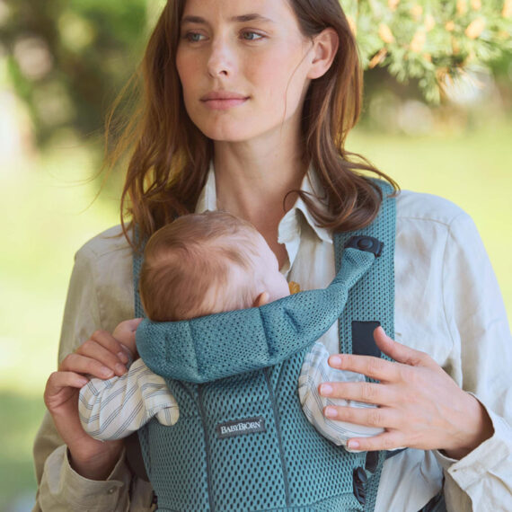 BABYBJÖRN Nosič ergonomický Move, Sage Green 3D Mesh