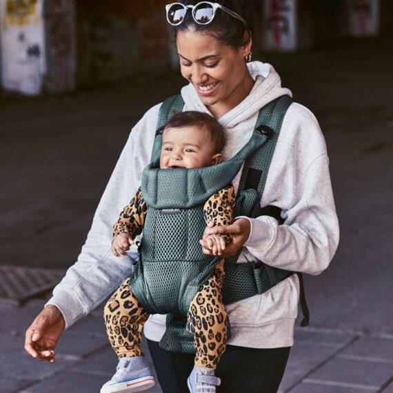 BABYBJÖRN Nosič ergonomický Move, Sage Green 3D Mesh