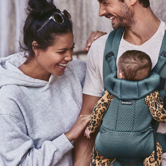 BABYBJÖRN Nosič ergonomický Move, Sage Green 3D Mesh