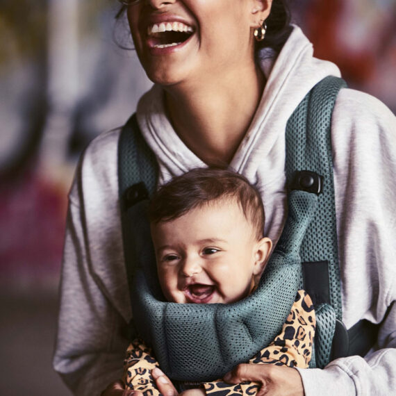 BABYBJÖRN Nosič ergonomický Move, Sage Green 3D Mesh
