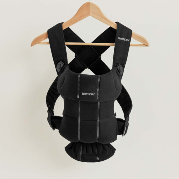 BABYBJÖRN Nosič Mini, Black Cotton
