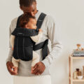 BABYBJÖRN Nosič Mini, Black Cotton
