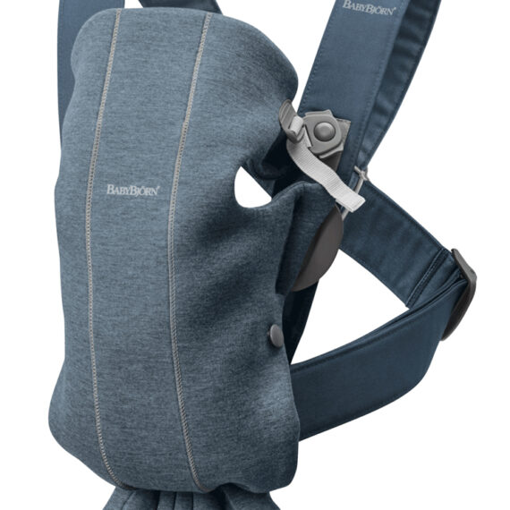 BABYBJÖRN Nosič Mini, Dove Blue 3D Jersey
